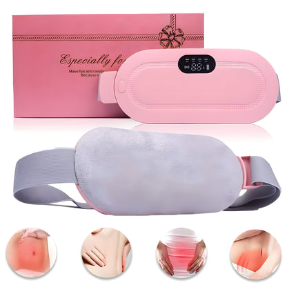 SASNIK™ Electric Heating Pad with Vibration Massager for Period Cramp Pain Relief